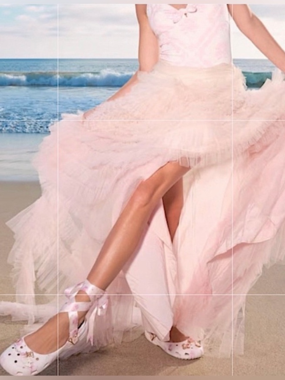 LoveShackFancy x Crocs Ballet Flats